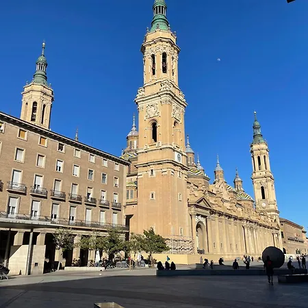 Atico Junto A Mercado Central, Con Parking Gratis Zaragoza Buitenkant foto
