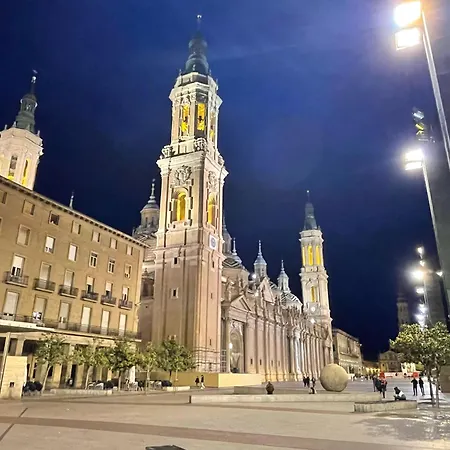 Atico Junto A Mercado Central, Con Parking Gratis Zaragoza Buitenkant foto